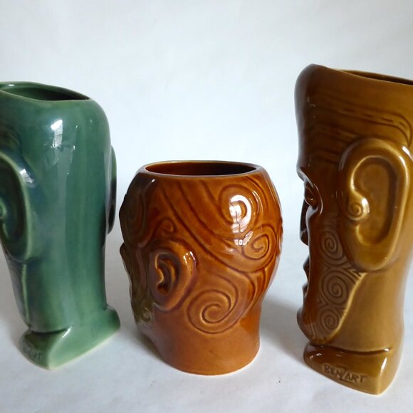 NEW 2006 TIKI FARM BENZART VICIOUS & MALICIOUS CERAMIC TIKI MUG LOT - Picture 6 of 14